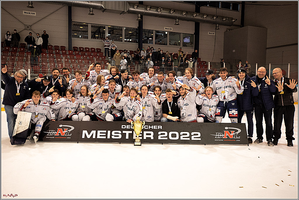 U20-DNL Meisterschaftsfinale;  Koelner Junghaie - Eisbaeren Juniors Berlin; Koeln, 27.03.2022